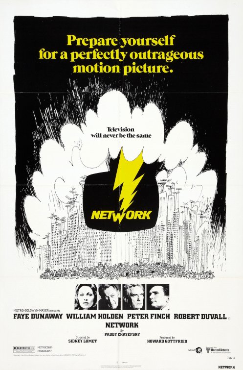 MARTIN GROVE’S FILM FLASHBACK — “NETWORK” PREMIERES&nbsp;11/14/1976
