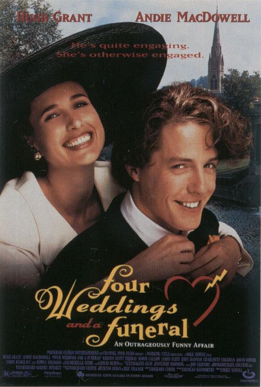 MARTIN GROVE’S FILM FLASHBACK: “FOUR WEDDINGS AND A FUNERAL” PREMIERES AT SUNDANCE&nbsp;1/20/1994